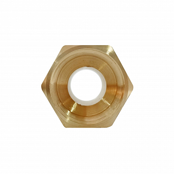 Муфта аксиальная Ду32 х 1, внутренняя резьба, латунь Н00080244