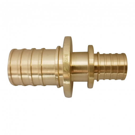 Муфта аксиальная переходная Ду16 х Ду25, латунь Н00080226