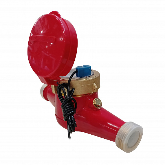 Универсальный счетчик воды «Пульсар М» импульсный выход Ду25, пластиковый регистр, Qn=3,5 м3/ч Н00003414