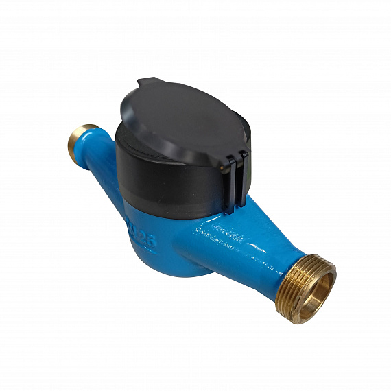 Универсальный счетчик воды «Пульсар М» Ду25 без интерфейса, медный регистр, Qn=3,5 м3/ч Н00002719