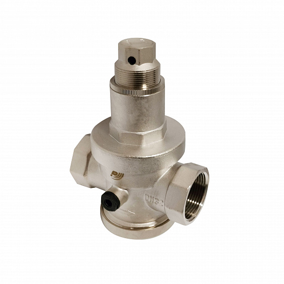 Редуктор давления поршневой «Пульсар» Ду32 под манометр, аксиальный, резьба В/В Н00092566