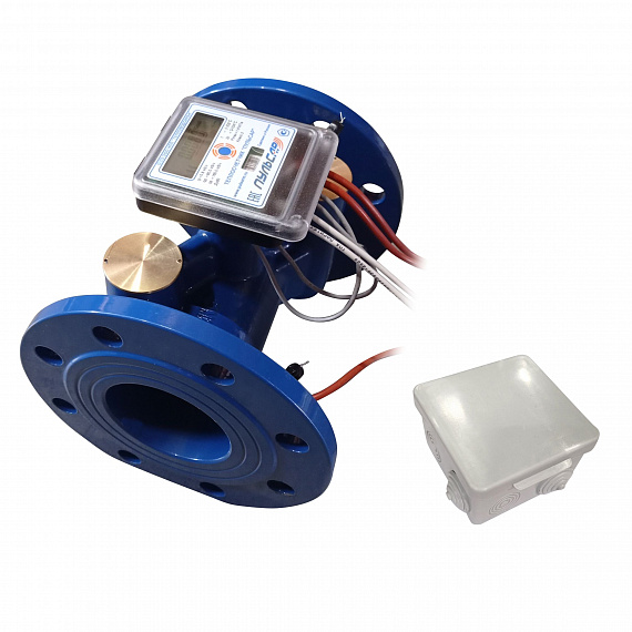 Общедомовый счетчик холода Ду80 RS-485, qp=80 м3/ч, обратный, 105°C Н00025917