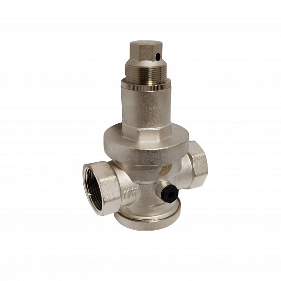 Редуктор давления поршневой «Пульсар» Ду32 под манометр, аксиальный, резьба В/В Н00092566