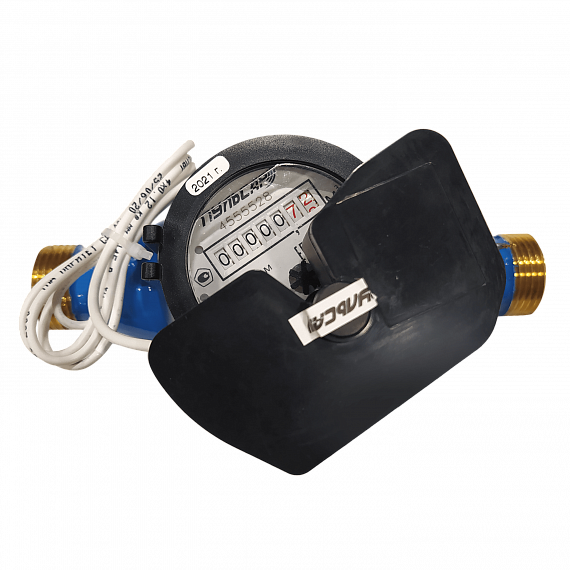 Универсальный счетчик воды «Пульсар М» Ду20 M-Bus, медный регистр, IP68, Qn=2,5 м3/ч Н00006129