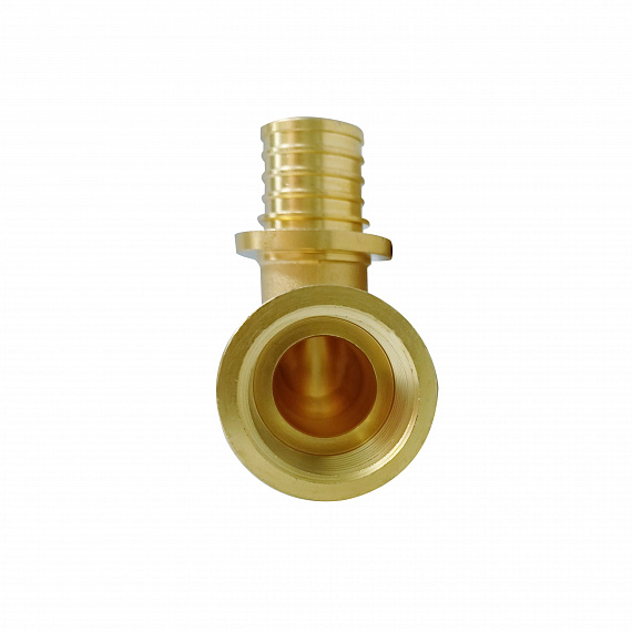 Угольник акcиальный Ду32 х 1, внутренняя резьба, латунь Н00080267