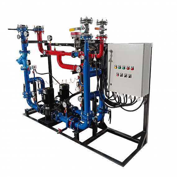 Блочные индивидуальные тепловые пункты «Пульсар» –  систем вентиляции 