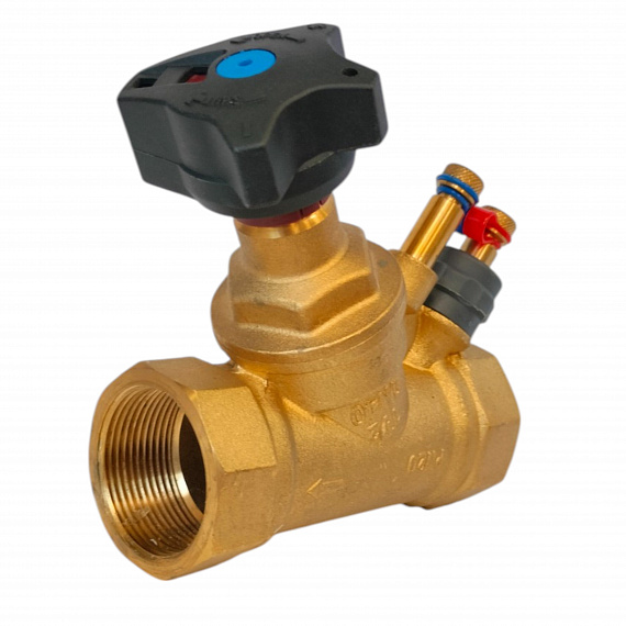 Ручной балансировочный клапан «Пульсар Компакт» Ду40 Модель 2, с ниппелями Н10013403