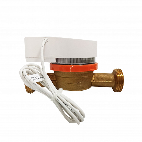 Квартирный счетчик воды «Пульсар Лайт» Ду20 RS-485, Qn=2,5 м3/ч, L=130мм (присоединители в комплекте) Н00019619