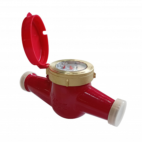 Универсальный счетчик воды «Пульсар М» без интерфейса Ду40, пластиковый регистр, Qn=10 м3/ч Н00003527