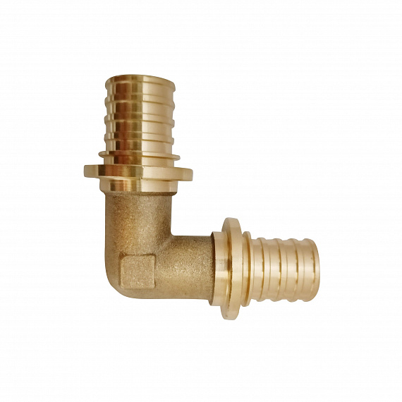 Угольник акcиальный Ду20 х Ду20, латунь Н00080253