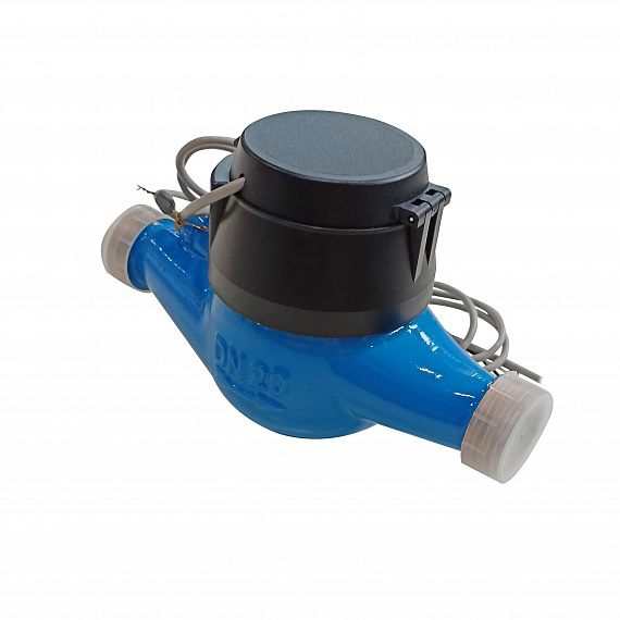 Счетчик холодной воды «Пульсар М» импульсный выход Ду20, пластиковый регистр, Qn=2,5 м3/ч Н00003410