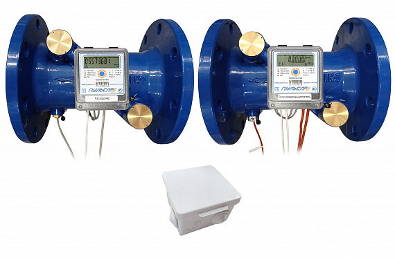 Общедомовый теплосчетчик Ду150 RS-485 + 2 имп. входа, qp=300 м3/ч, 150°C Н00010554