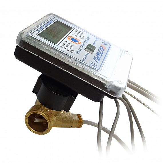 Ультразвуковой теплосчетчик Ду20 LoRa, qp=2,5 м3/ч, обратный, 105°C Н00015835