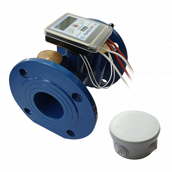 Общедомовый теплосчетчик Ду65 M-Bus + 3 имп. входа, qp=50 м3/ч, 2 датчика давления, прямой, 105°C Н00010626