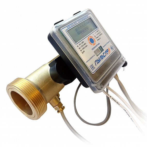 Общедомовый счетчик холода Ду40 Пульсар IoT, qp=10 м3/ч, прямой, 105°C Н00018439
