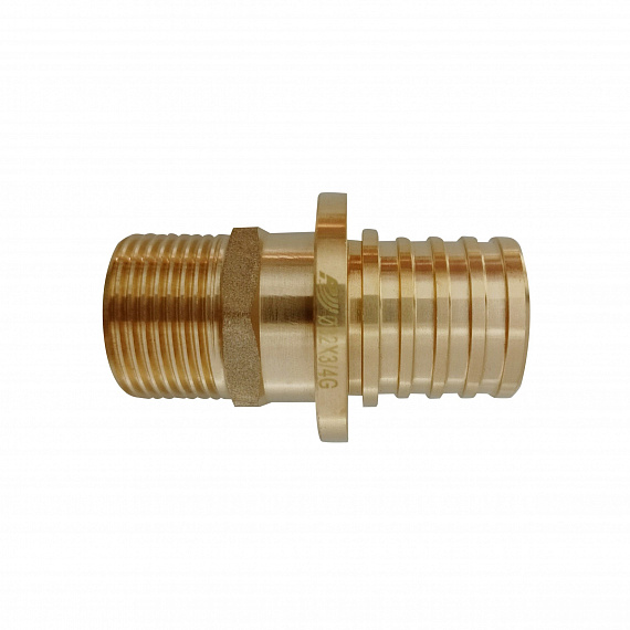 Муфта аксиальная Ду32 х 3/4, наружная резьба, латунь Н00080236