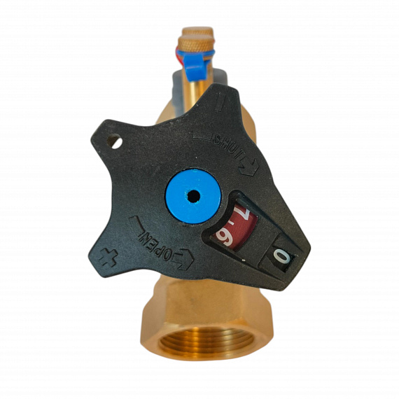 Ручной балансировочный клапан «Пульсар Компакт» Ду32 Модель 2, с ниппелями Н10013402