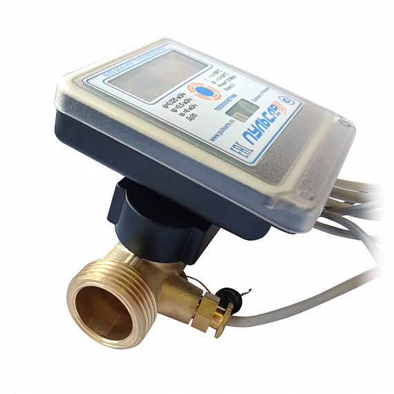 Общедомовый теплосчетчик Ду20 M-Bus + 3 имп. входа, qp=2,5 м3/ч, прямой, 105°C Н00010346
