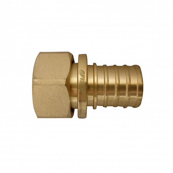 Муфта аксиальная с накидной гайкой Ду25 х 3/4, латунь Н00080250