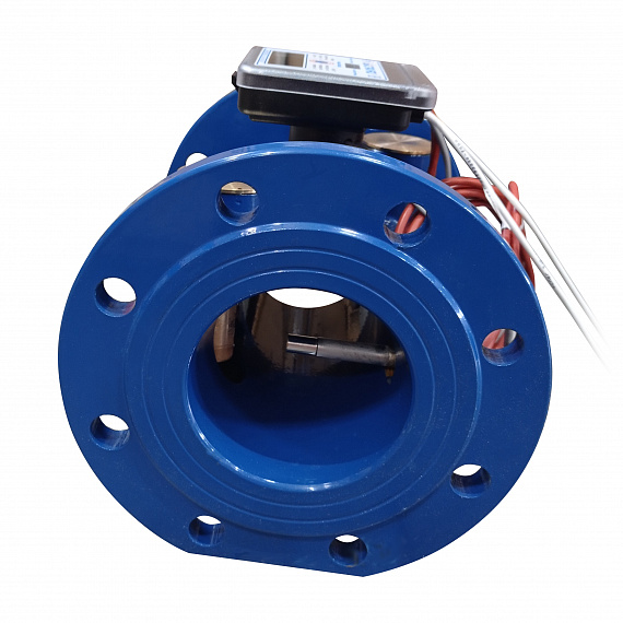 Общедомовый теплосчетчик Ду125 RS-485 + 3 имп. входа, qp=200 м3/ч, 2 датчика давления, обратный, 105°C Н00010252