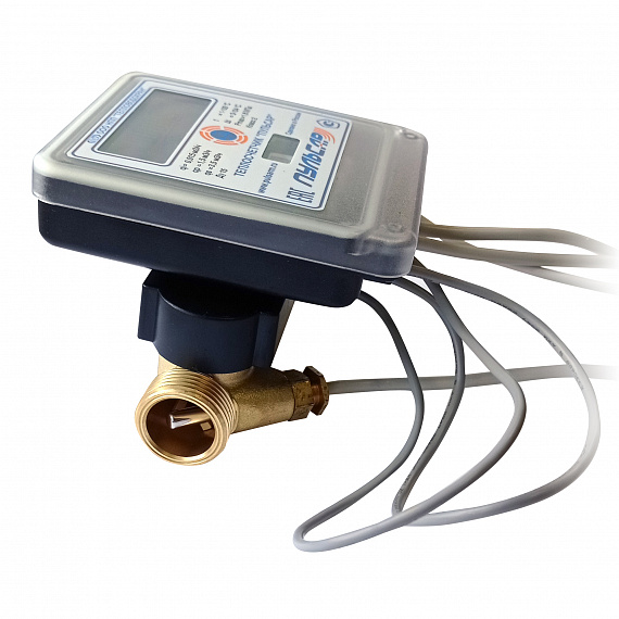 Ультразвуковой теплосчетчик Ду15 без интерфейса, qp=1,5 м3/ч, прямой, 105°C Н00003480