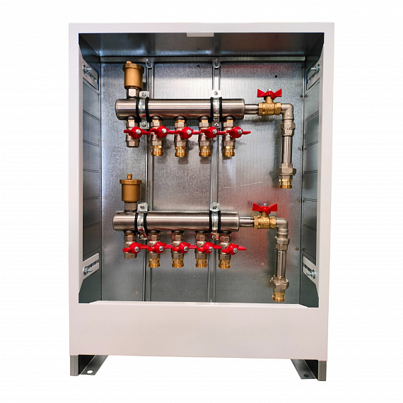 Узел коллекторный квартирный «Пульсар», нержавеющая сталь 