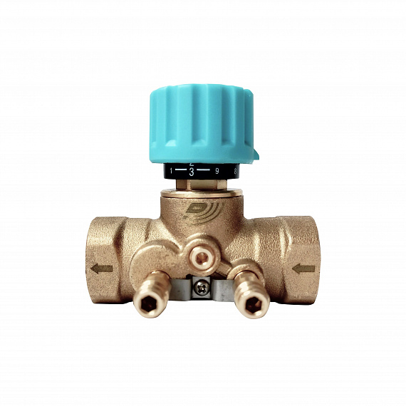 Ручной балансировочный клапан «Пульсар Компакт» Ду20 Модель 2, с ниппелями Н00081735