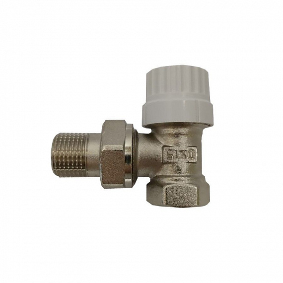 Клапан термостатический «Пульсар» с преднастройкой Ду15 угловой Н00038719