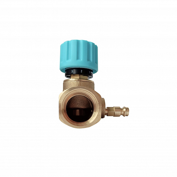 Ручной балансировочный клапан «Пульсар Компакт» Ду20 Модель 2, с ниппелями Н00081735