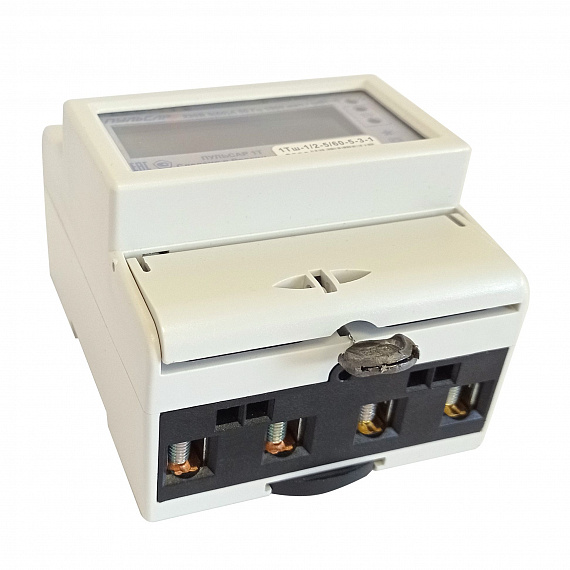 Электросчетчик «Пульсар 1Т» ЖКИ оптопорт 5/60 A без кнопки, реле Н00019705