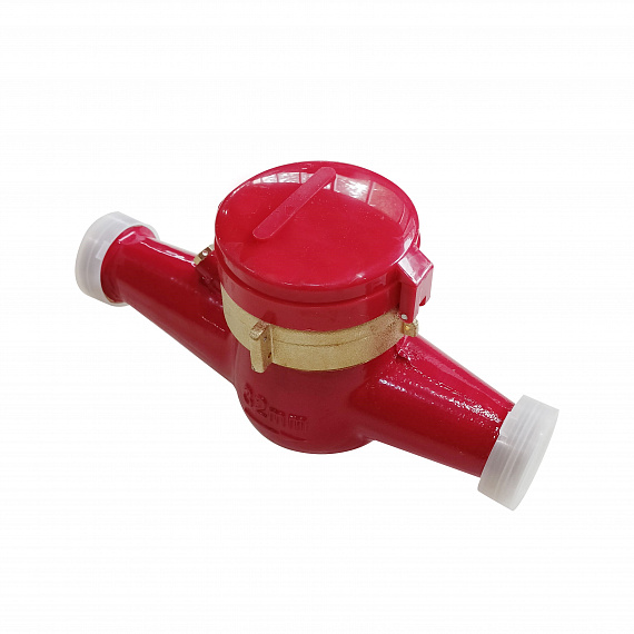 Универсальный счетчик воды «Пульсар М» без интерфейса Ду32, пластиковый регистр, Qn=6 м3/ч Н00003526