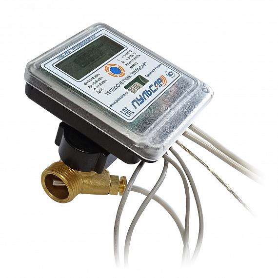 Ультразвуковой теплосчетчик Ду15 LoRa, qp=0,6 м3/ч, прямой, 105°C Н00015833