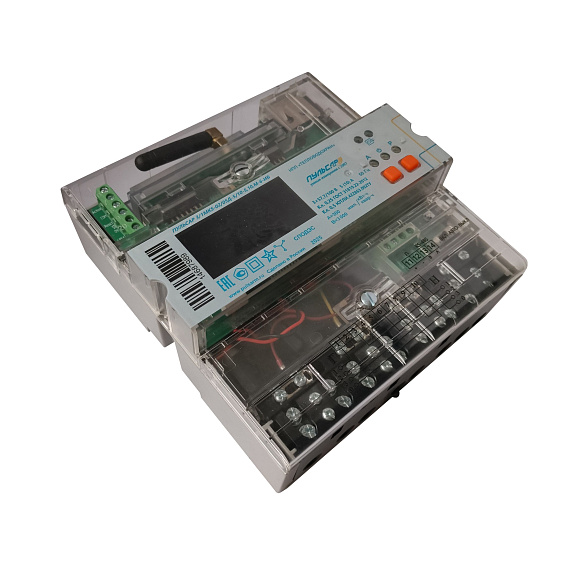 Трехфазный электросчетчик «Пульсар 3/1М» Компакт, RS-485, оптопорт, 5/10A, модуль 2G/4G, СПОДЭС, класс точности 0,2S/0,5 П0000011065