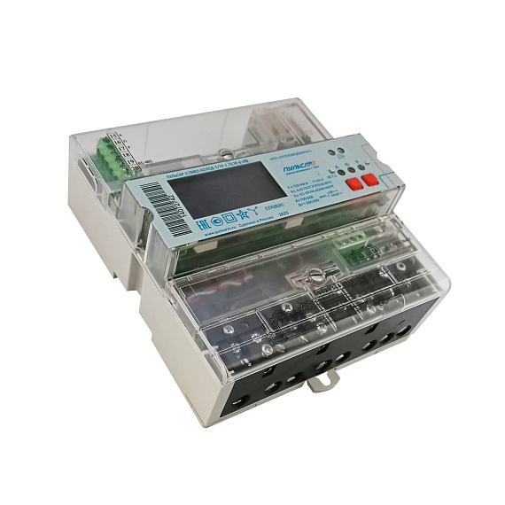 Трехфазный электросчетчик «Пульсар 3/3М» Компакт RS-485, оптопорт, 5/10A, СПОДЭС, класс точности 0,2S/0,5 Н10031854