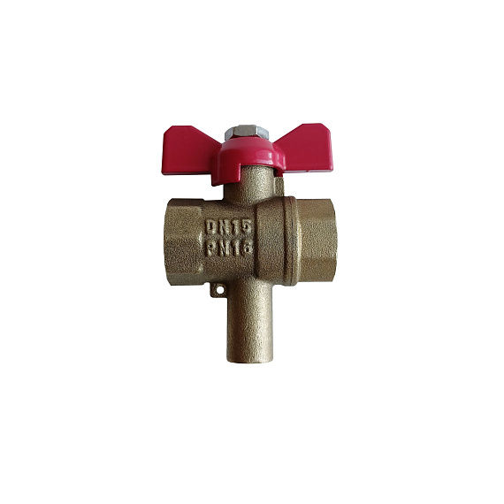 Кран шаровой для монтажа термодатчика Ду15 Н00002390