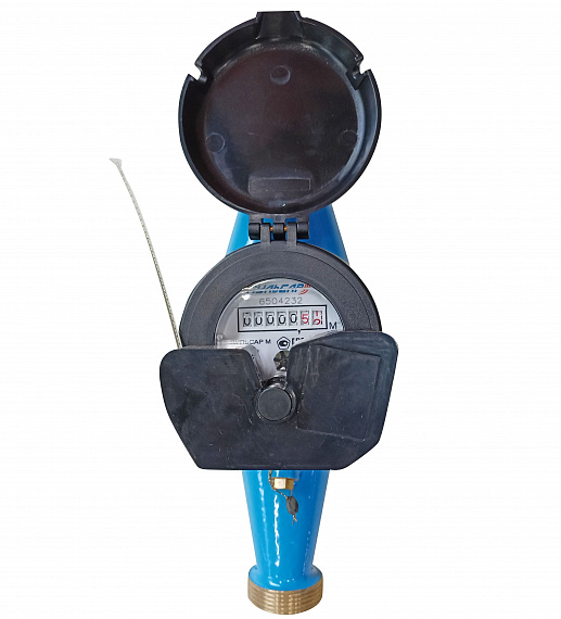 Универсальный счетчик воды «Пульсар М» Ду25 LoRa, медный регистр, IP68, Qn=3,5 м3/ч Н00021268