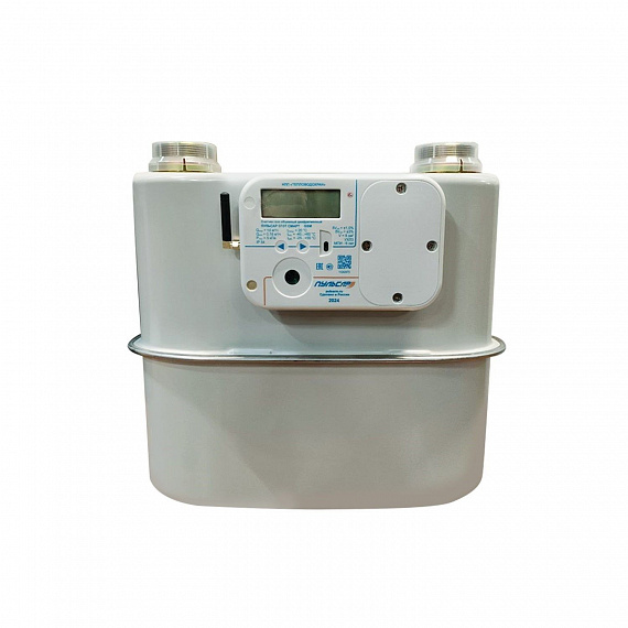 Счётчик газа объемный диафрагменный «Пульсар» СМАРТ-К G10Т правый, GSM, ИУСЦИФРА, с антенной, с клапаном, с термокоррекцией Н30016377