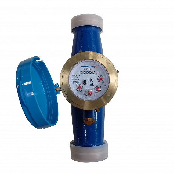Счетчик холодной воды «Пульсар М» без интерфейса Ду50, пластиковый регистр, Qn=15 м3/ч Н00003981